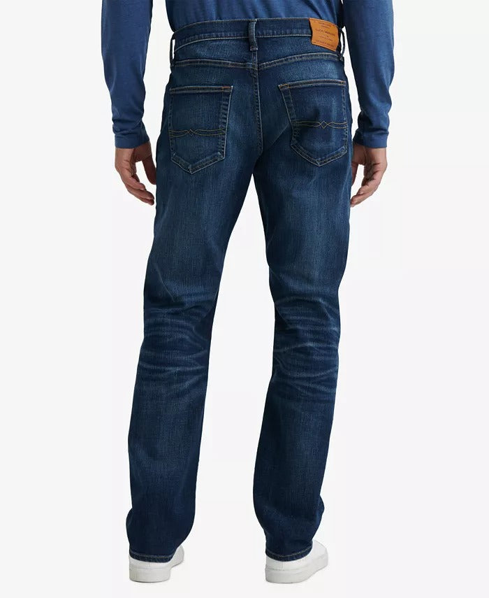 LUCKY BRAND Men's 223 Harrison Straight Fit Stretch Jeans 36 x 30 Blue Coolmax