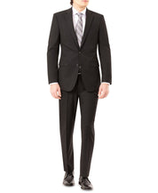 Izod Mens Classic fit Suit Jacket Blazer 36 R Black Solid