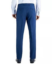 Perry Ellis Mens Slim fit Dress Pants 36 / 32 Navy Blue Solid Stretch