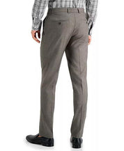 Perry Ellis Mens Slim fit Dress Pants 34 / 30 Brown Solid Stretch