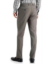 Perry Ellis Mens Slim fit Dress Pants 36 / 30 Brown Solid Stretch