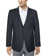 Tommy Hilfiger Mens Modern fit Suit Jacket Blazer 38 R Dark Grey Solid Stretch