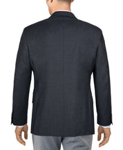 Tommy Hilfiger Mens Modern fit Suit Jacket Blazer 38 R Dark Grey Solid Stretch