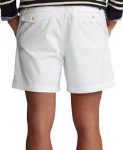 Polo Ralph Lauren Men's Classic Fit Stretch Prepster 6 Shorts White Large