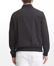 Calvin Klein Men's Full Zip Flight Jacket Black XL
