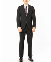 IZOD Men's Classic-Fit Suit Charcoal Grey 42R / 36 x 32 Flat Pant