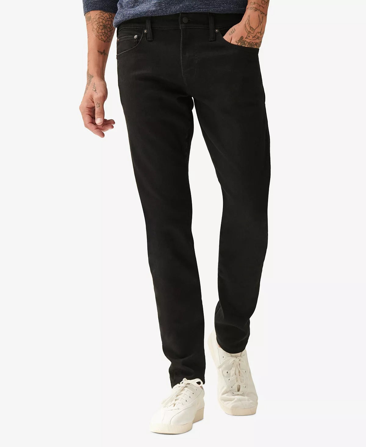 Lucky Brand Men's 110 Slim Advanced Low-Rise Stretch Jeans Black 30 x 32