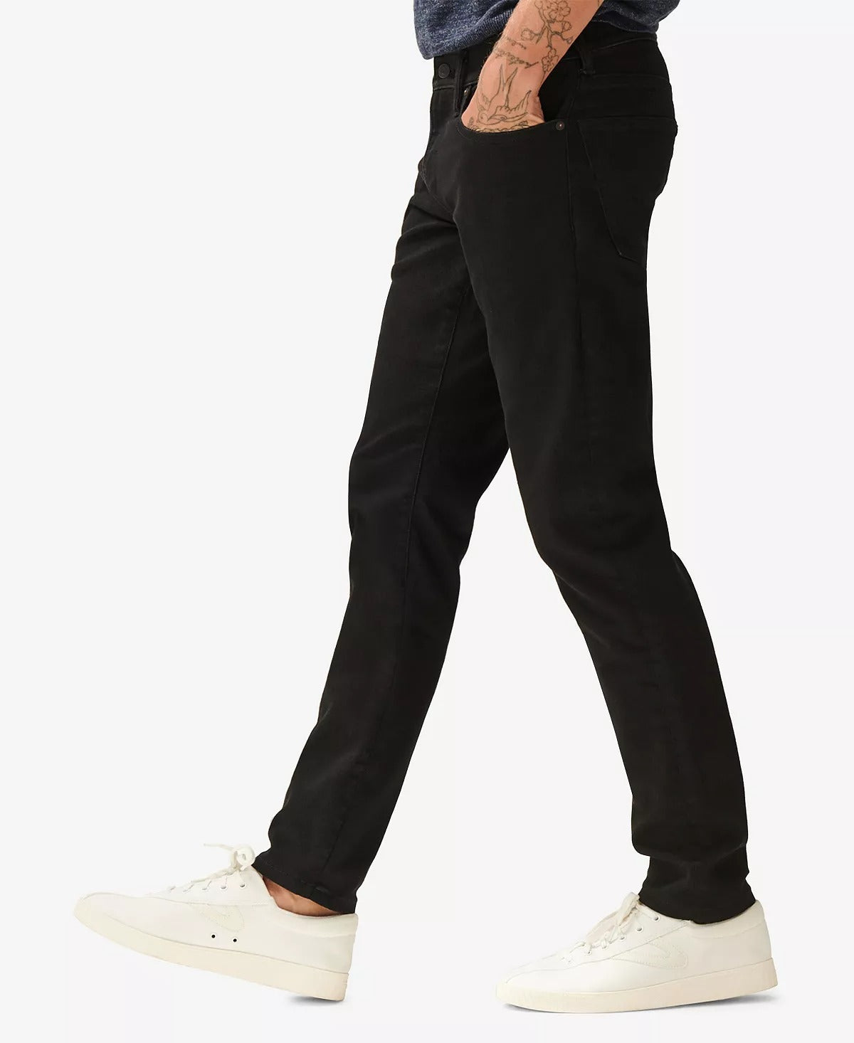 Lucky Brand 110 Mens Slim fit Denim Jeans 33 / 32 Black Solid Stretch