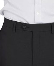 Bar Iii Mens Slim fit Dress Pants 34 / 30 Black Solid
