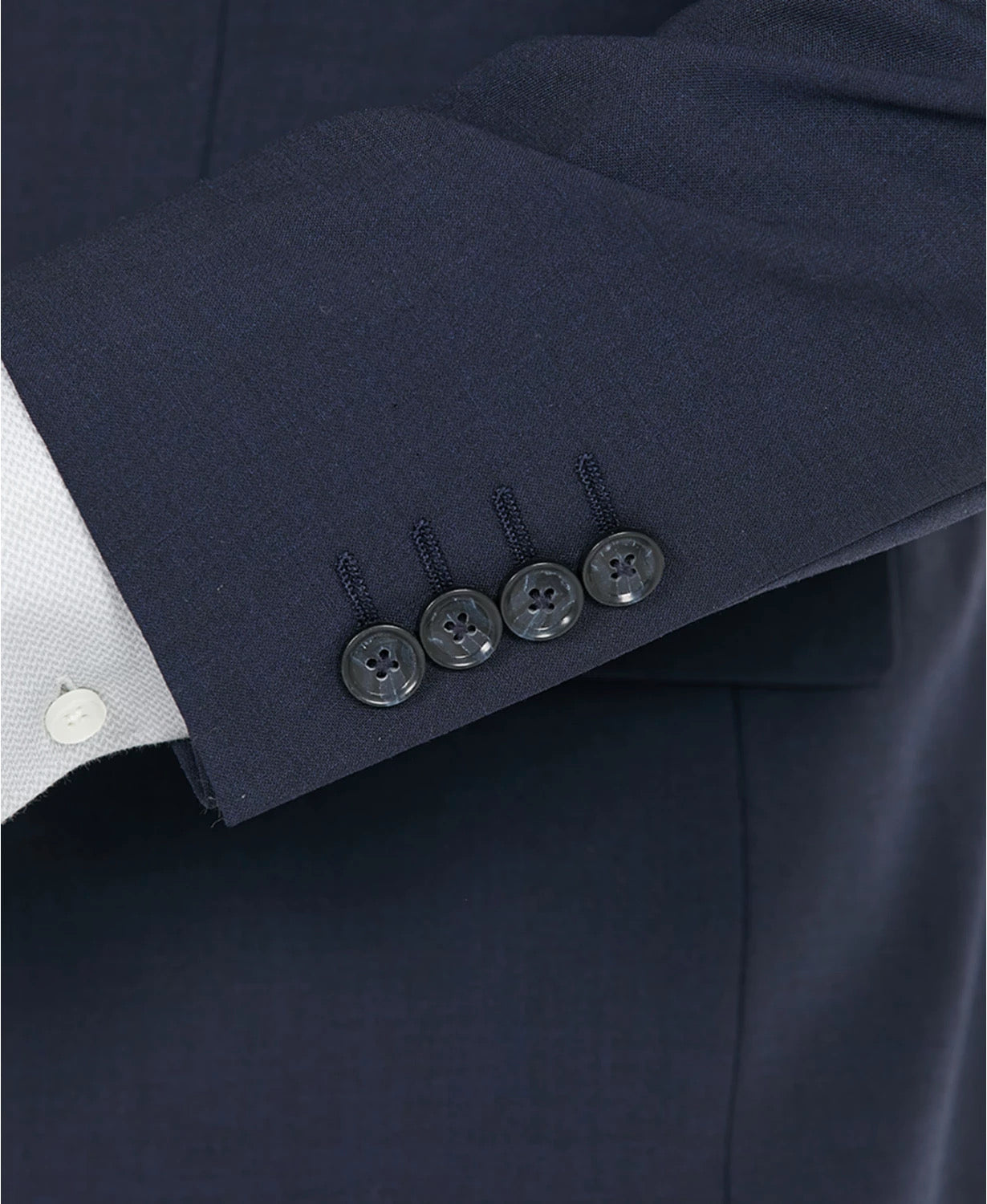 Bar Iii Mens Slim fit Wool Suit Jacket Blazer 38 S Navy Blue