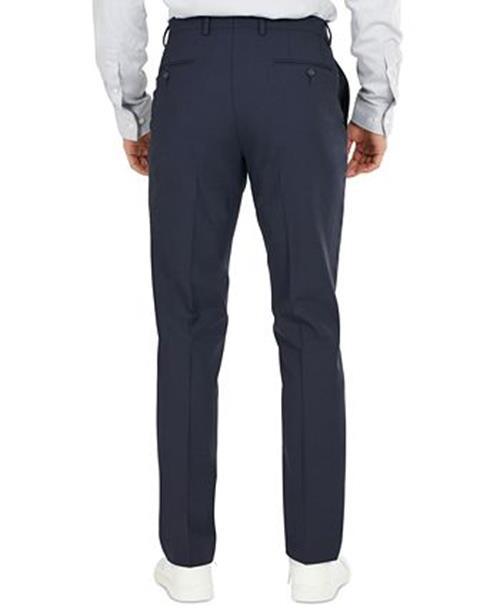Bar Iii Mens Slim fit Dress Pants 38 / 30 Blue Solid