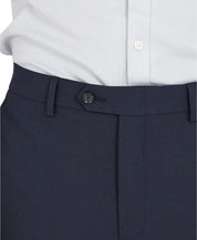 Bar Iii Mens Slim fit Dress Pants 38 / 30 Navy Blue Solid