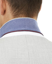 Tommy Hilfiger Mens Modern fit Sport Coat Blazer 42 R Light Grey Solid