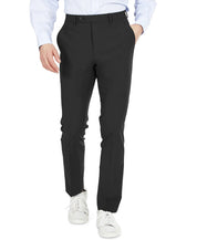 Bar Iii Mens Skinny fit Wool Dress Pants 31 / 32 Black Solid