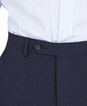 Bar Iii Mens Skinny fit Dress Pants 34 / 32 Navy Blue Solid Stretch