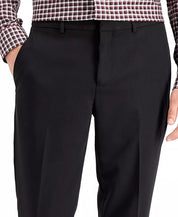 Perry Ellis Mens Modern fit Dress Pants 34 / 29 Black Solid