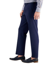 Perry Ellis Portfolio Mens Modern fit Dress Pants 42 / 30 Navy  Blue Solid