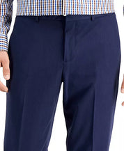 Perry Ellis Mens Modern fit Dress Pants 36 / 30 Navy Blue Solid Stretch