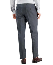 Perry Ellis Mens Modern fit Dress Pants 33 / 30 Gray Solid