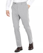 Dkny Mens Modern fit Dress Pants 32 / 34 Light Grey Solid Stretch