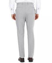 Dkny Mens Modern fit Dress Pants 32 / 34 Light Grey Solid Stretch