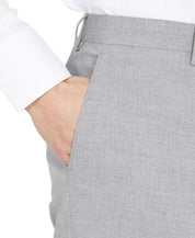 Dkny Mens Modern fit Dress Pants 32 / 34 Light Grey Solid Stretch