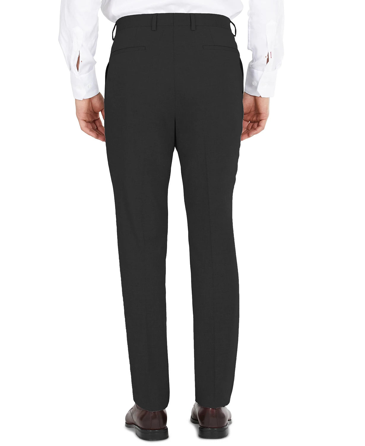 Dkny Mens Modern fit Dress Pants 32 / 30 Black Solid