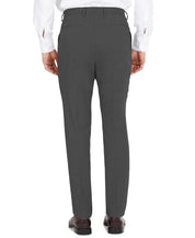 Dkny Mens Modern fit Dress Pants 31 / 30 Charcoal Grey Solid Stretch