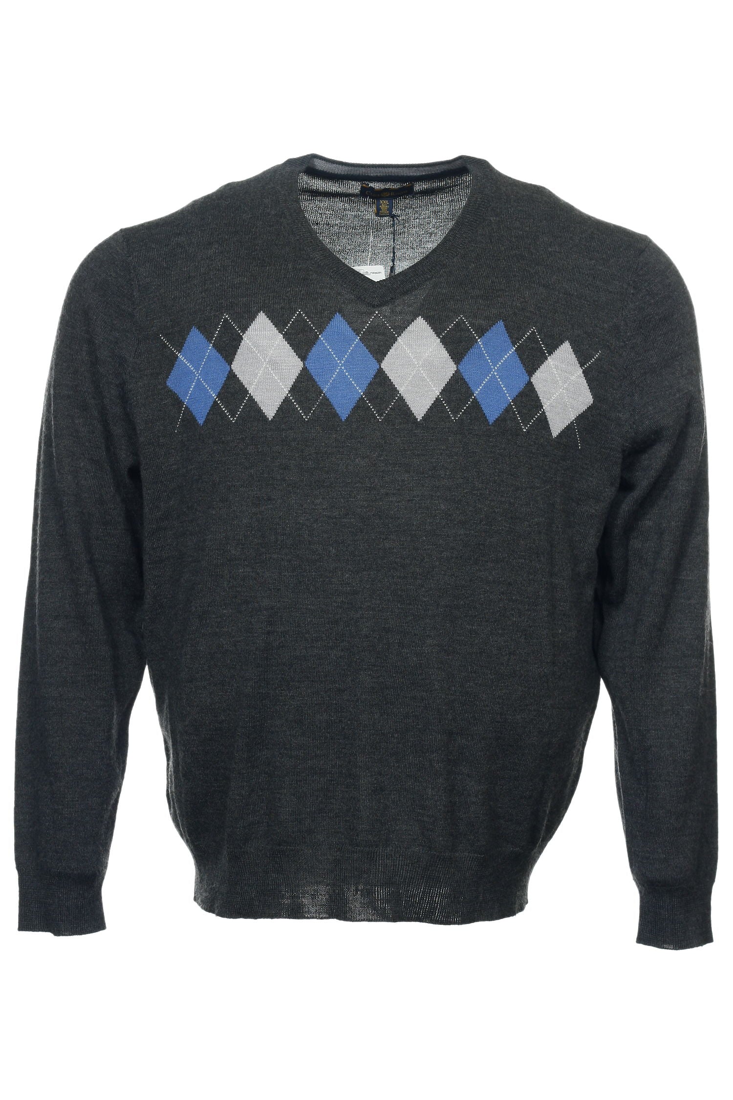 Alfani Mens Ribbed Pullover Crewneck Sweater Small Black