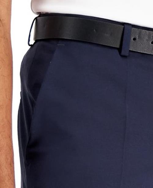 Hugo Boss Mens Modern fit Dress Pants 40 / 32 Navy Blue Solid