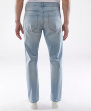 Lazer Mens Slim-Fit Stretch Jeans 32 x 30 Light Blue