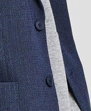 Calvin Klein Mens Slim fit Sport Coat Blazer 38 S Navy Blue Solid