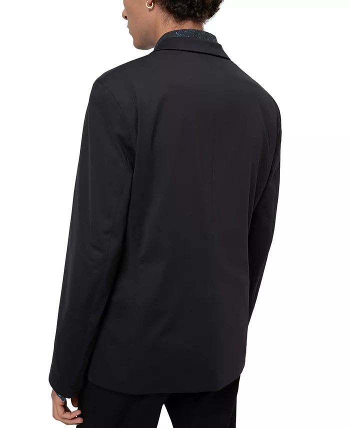 Hugo Boss Mens Slim fit Suit Jacket Blazer 40 R Blue Solid