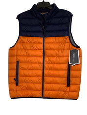Club Room Mens Regular fit Puffer Jacket Vest XXL Orange Solid