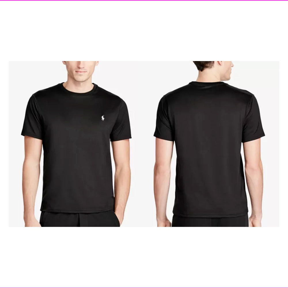Polo Ralph Lauren Mens Performance Black T-shirt Size 4LT 4XLT
