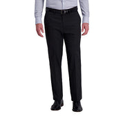 Haggar Mens Classic fit Dress Pants 36 / 30 Grey Stretch