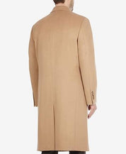 Lauren Ralph Lauren Mens Classic fit Overcoat Coat 38 S Beige