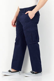 Tommy Hilfiger Men's Regular Fit Cargo Pants 38 x 30 Navy Blue