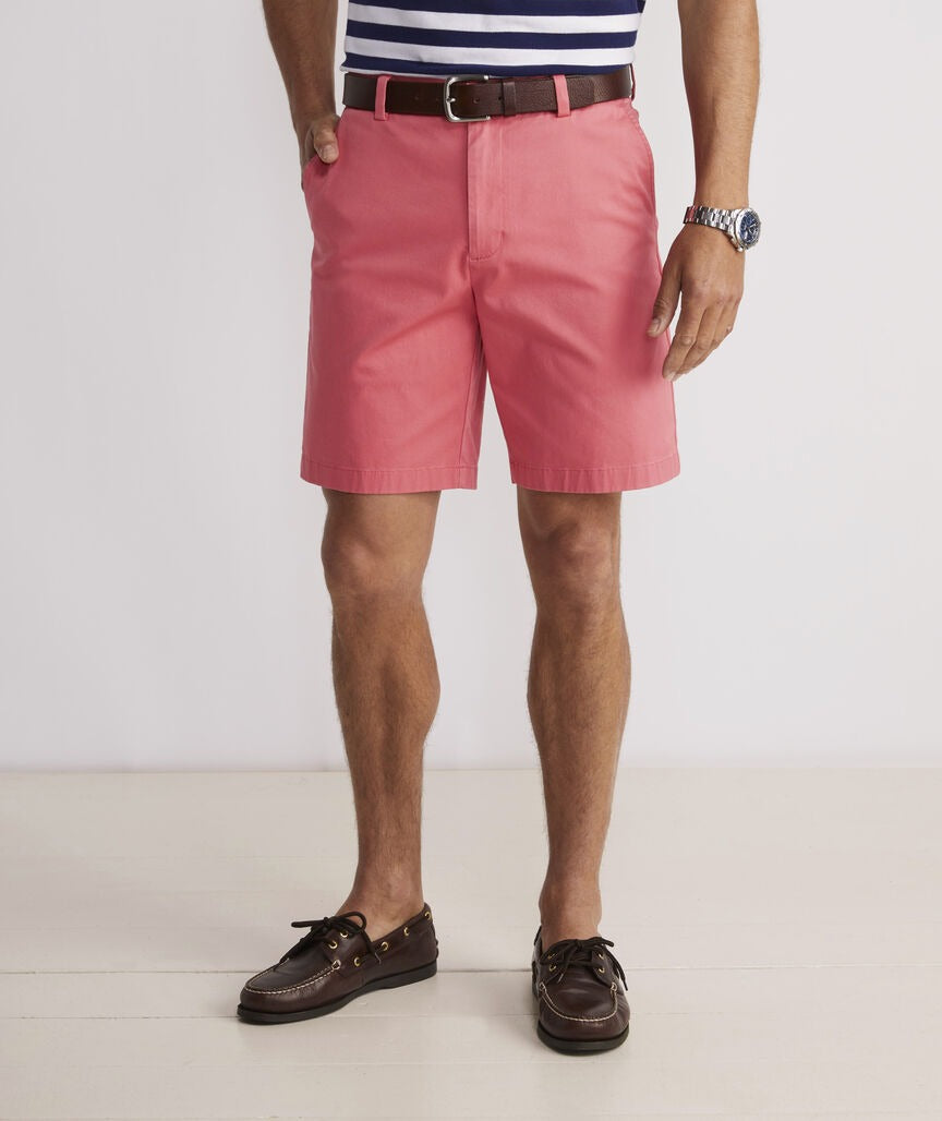 Vineyard Vines Mens Breaker Regular Fit 9 Inch Cotton Shorts Red 40