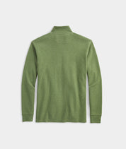 Vineyard Vines Mens Saltwater Quarter Zip Long Sleeve Sweatshirt Green Medium