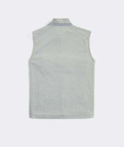 Vineyard Vines Mens Zip Fairhaven Golf Vest Medium Light Grey