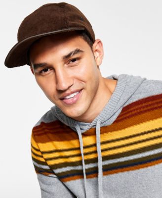 Sun + Stone Men's Solid Panel Cap Brown One Size Regular