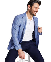 Tommy Hilfiger Mens Modern fit Sport Coat Blazer 36 R Light Blue Check