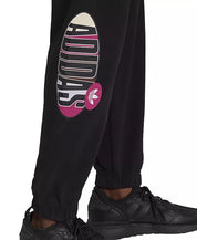 adidas Men's Originals Trefoil Area 33 Logo-Print Terry Joggers Small Sweatpants
