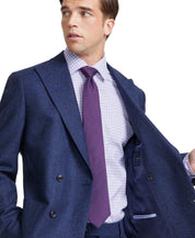 Tommy Hilfiger Mens Modern fit Double Breasted Suit Jacket Blazer 48 R Blue