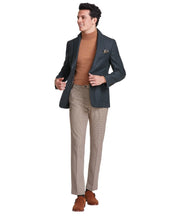 Tallia Men's Slim-Fit Wool Blend Sport Coat - Olive