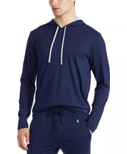 POLO RALPH LAUREN Men's Supreme Comfort Navy Blue Pajama Hoodie Sweatshirt XL