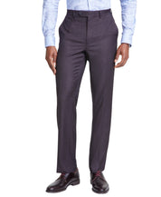 Tallia Mens Classic fit Dress Pants 40 / 30 Burgundy  Red Solid