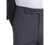 Tallia Mens Classic fit Dress Pants 38 / 32 Dark Grey Solid