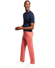 Tommy Hilfiger Mens Modern fit Dress Pants 34 / 32 Light Red Solid Stretch